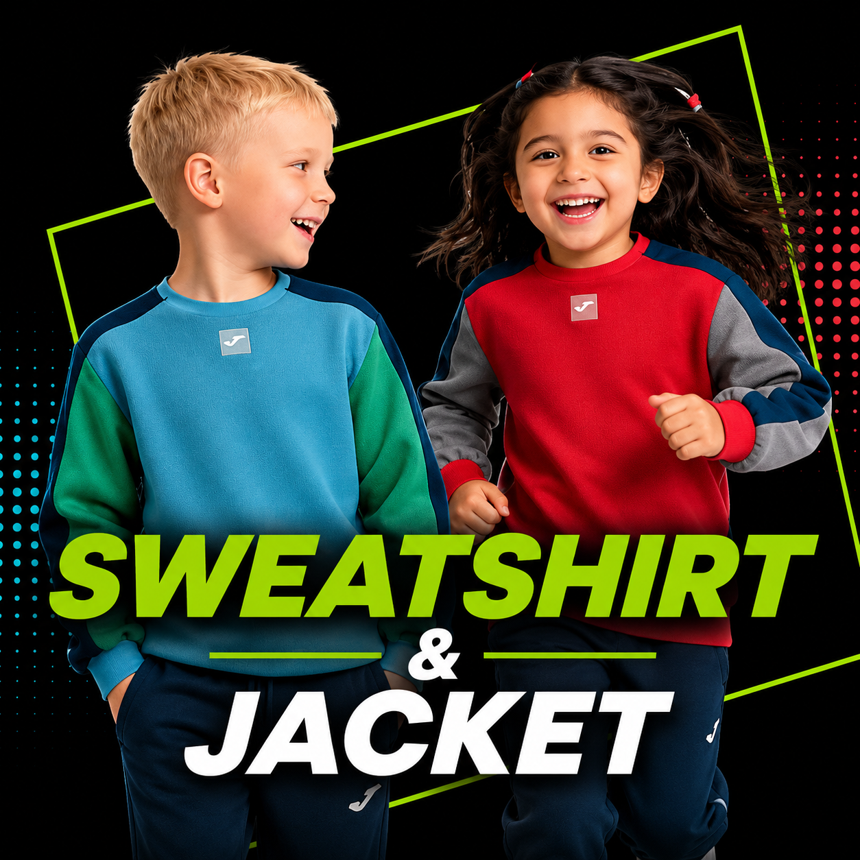 1-4 Years Sweatshirt & Jacket