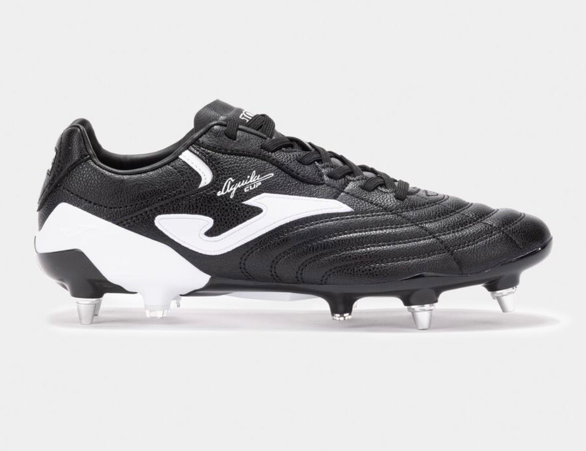 Joma Aguila Cup Rugby Boots - Black/White