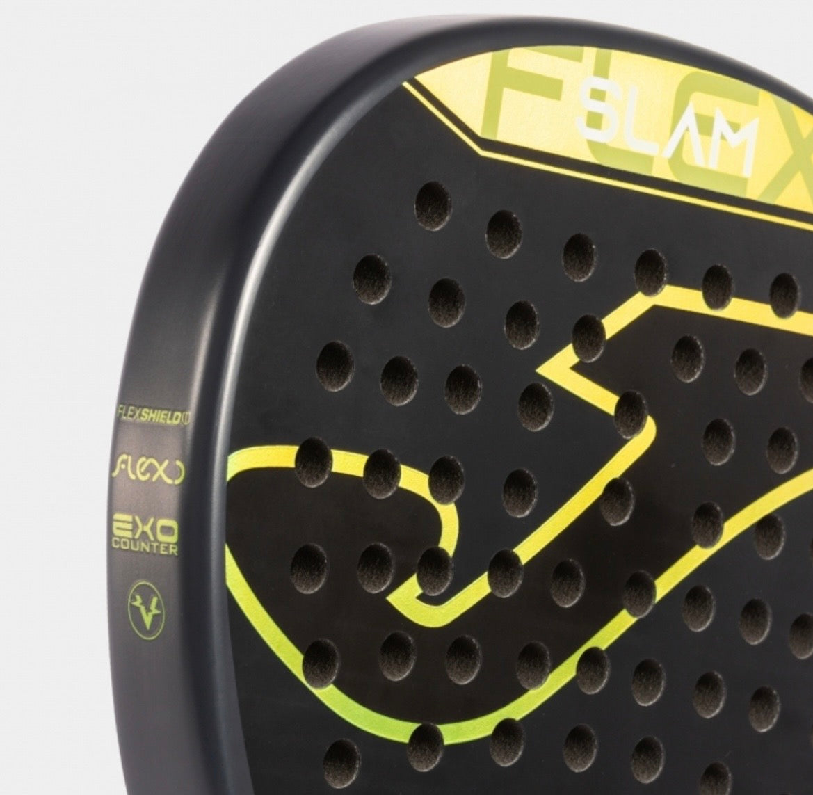 Joma Slam Anthracite Green Padel Racket – Power Performance