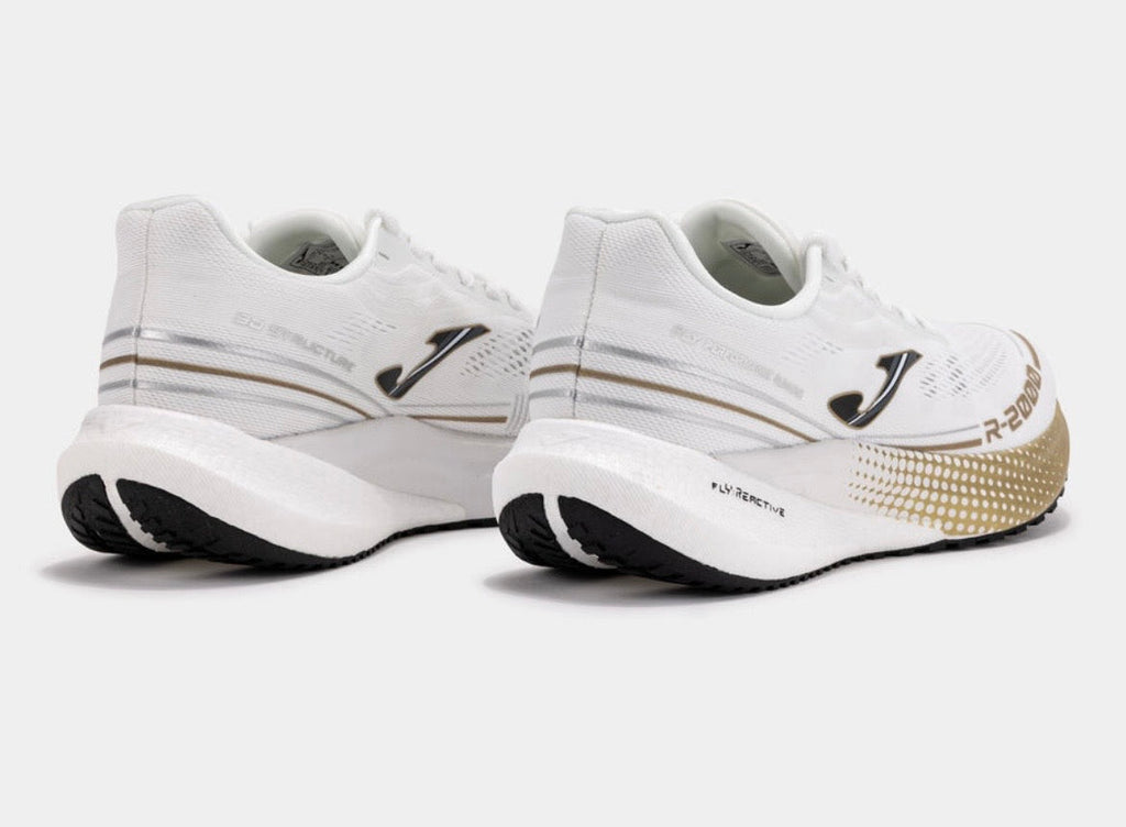 Joma R2000 25 Unisex Running Shoes - White/Gold