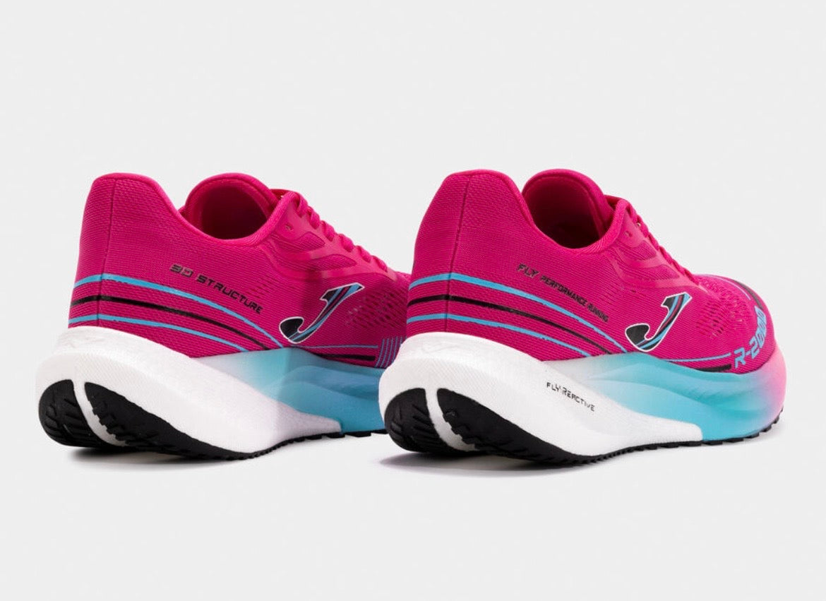 Joma R2000 25 Unisex Running Shoes - Fuchsia/Turquoise