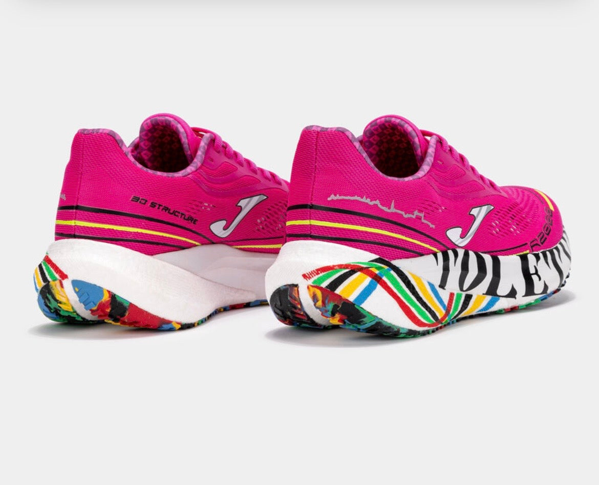 Joma R2000 Running Shoes - Hot Pink (Volleyball Edition)