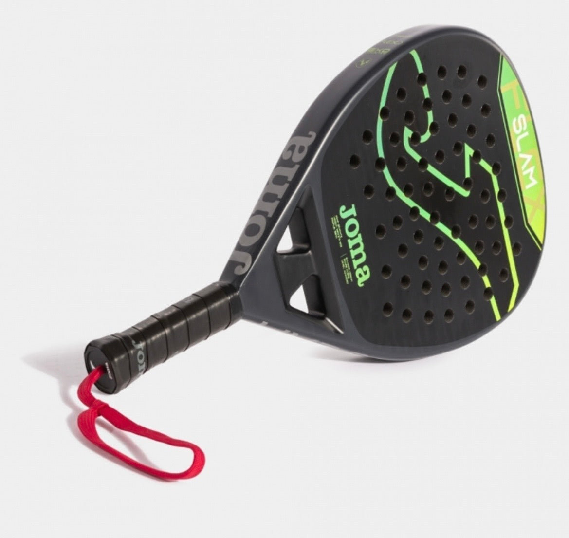 Joma Slam Anthracite Green Padel Racket – Power Performance