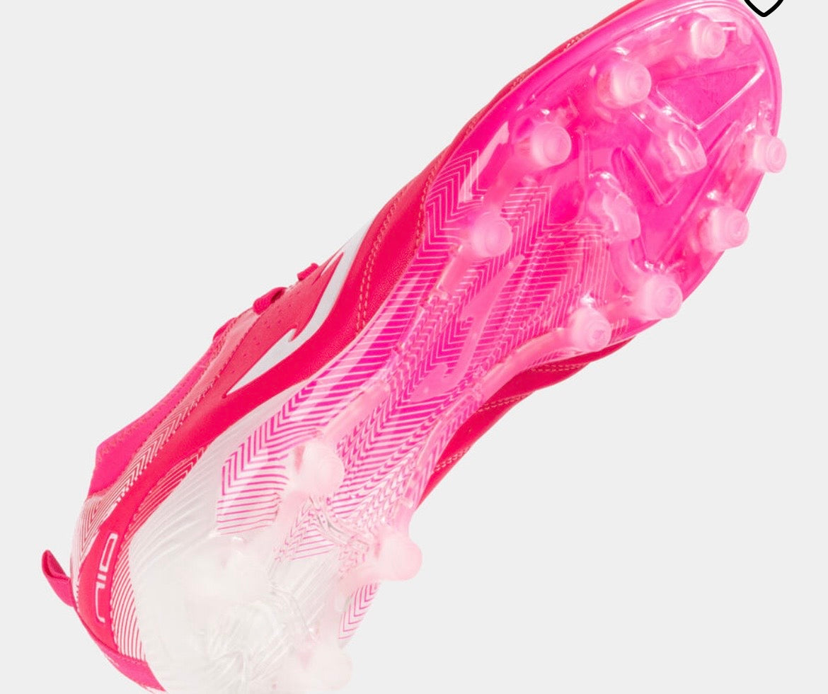 Joma N10 Rugby Boots - Hot Pink/White