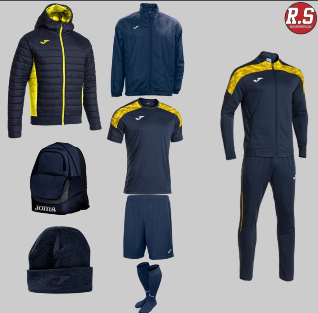 Joma Championship VIII Elite Pack | Complete Training & Travel Kit (9 Pieces)
