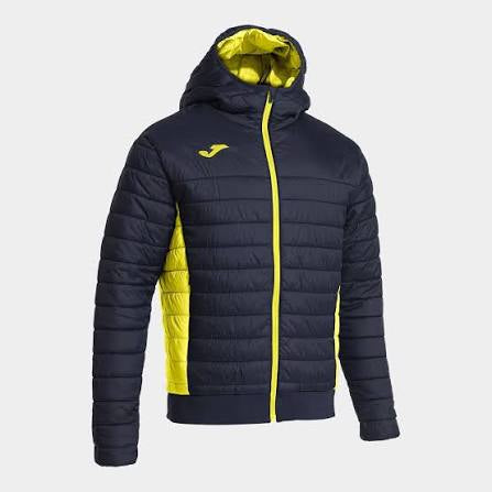 Joma Men's Padded Hooded Jacket - Training & Travel