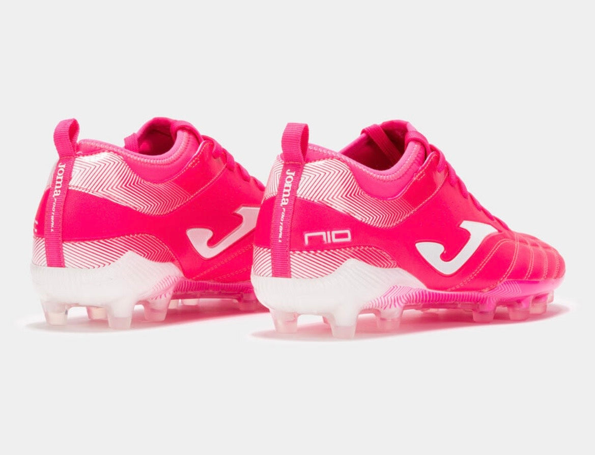Joma N10 Rugby Boots - Hot Pink/White