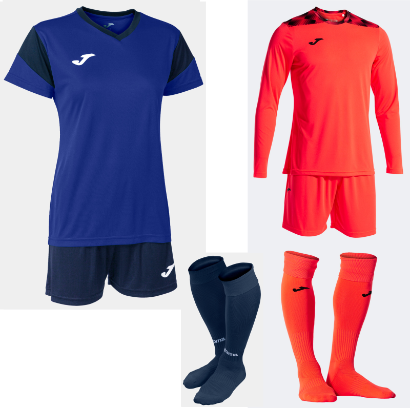 Joma Women’s Match Kit – Jersey, Shorts & Socks