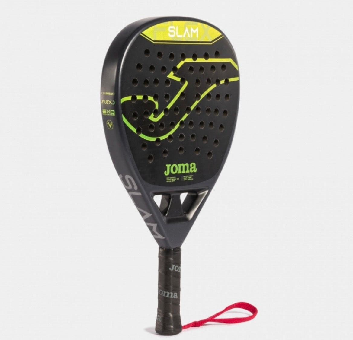 Joma Slam Anthracite Green Padel Racket – Power Performance