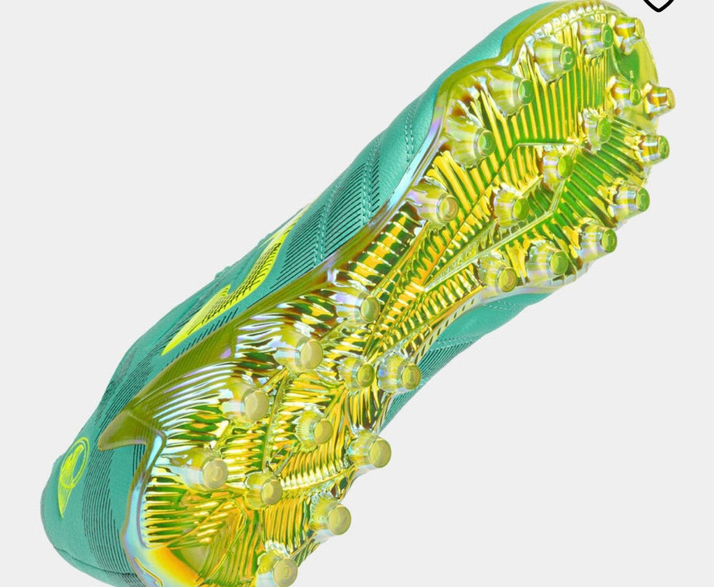 Joma Powerful Rugby Boots - Turquoise/Neon Yellow