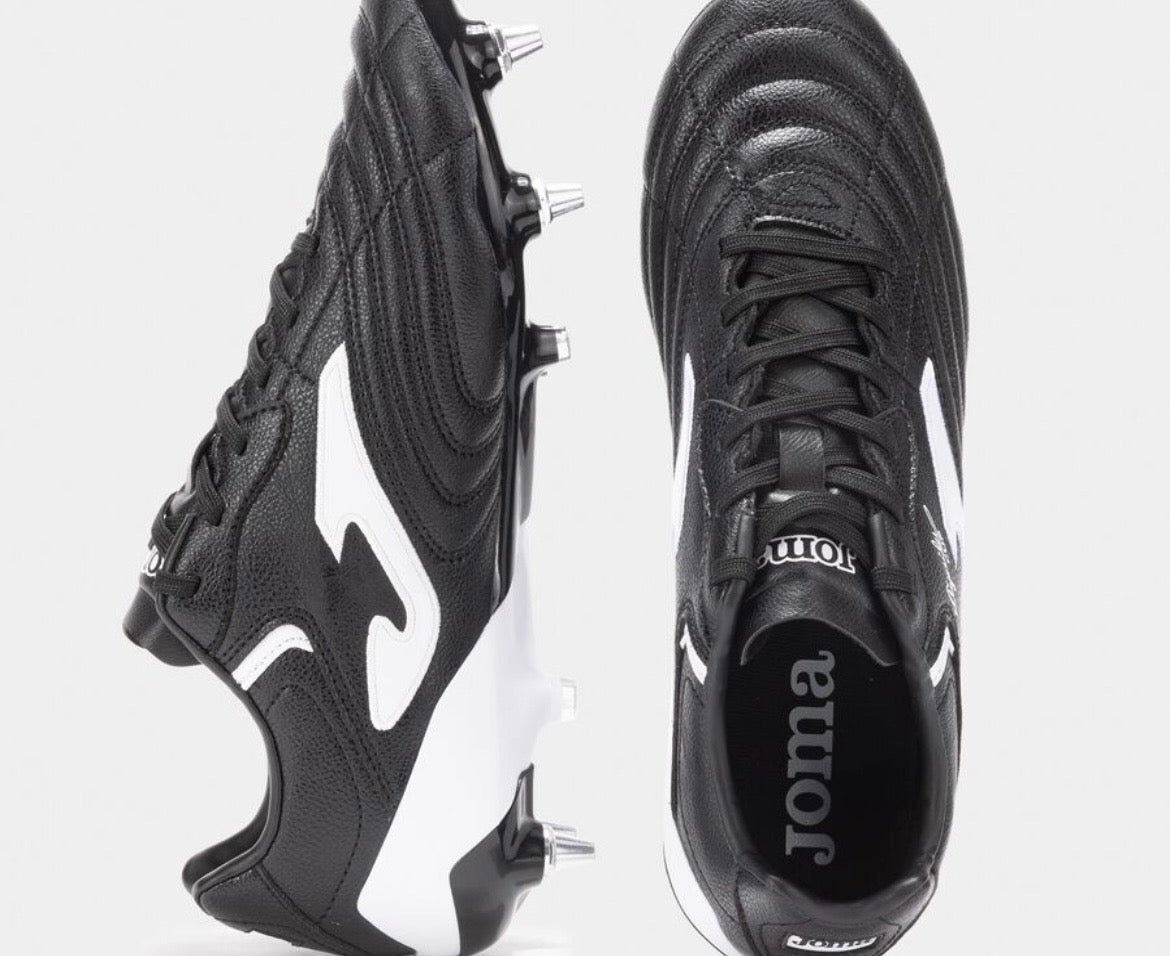 Joma Aguila Cup Rugby Boots - Black/White