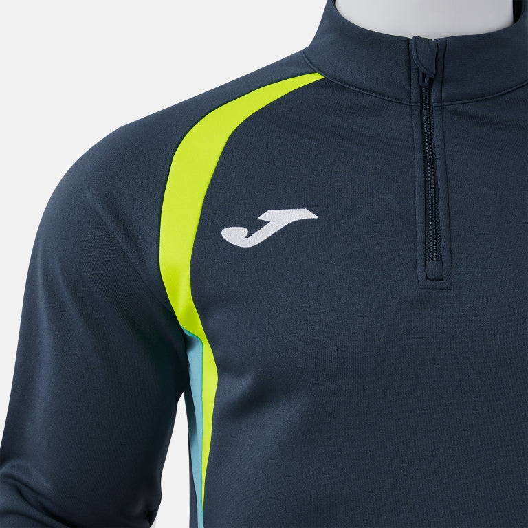 JOMA SWEATSHIRT CHAMPIONSHIP 20 DARK NAVY FLUORESCENT YELLOW
