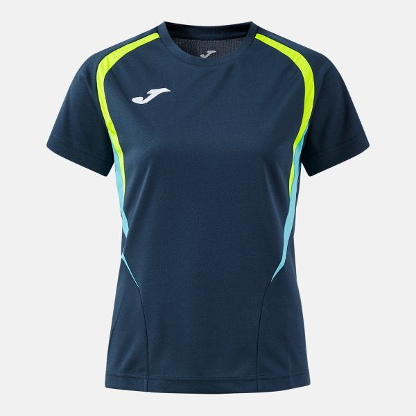 SHORT SLEEVE SHIRT CHAMPIONSHIP 20 DARK NAVY FLUORESCENT YELLOW