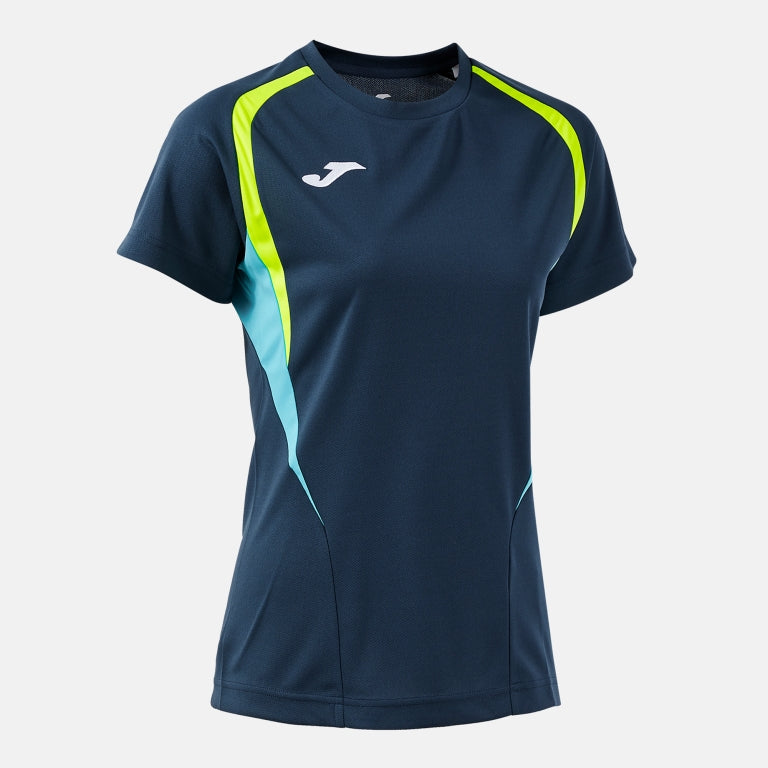 SHORT SLEEVE SHIRT CHAMPIONSHIP 20 DARK NAVY FLUORESCENT YELLOW
